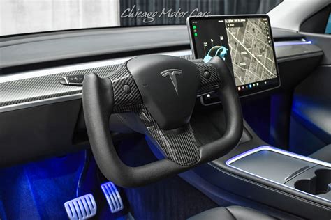 Used 2022 Tesla Model Y Performance SUV Autopilot Miami Blue Wrap T