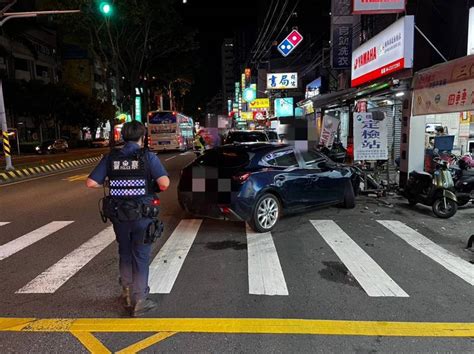 台中烏日發生重大車禍 3轎車1機車撞一團9傷送醫 社會萬象 社會 聯合新聞網