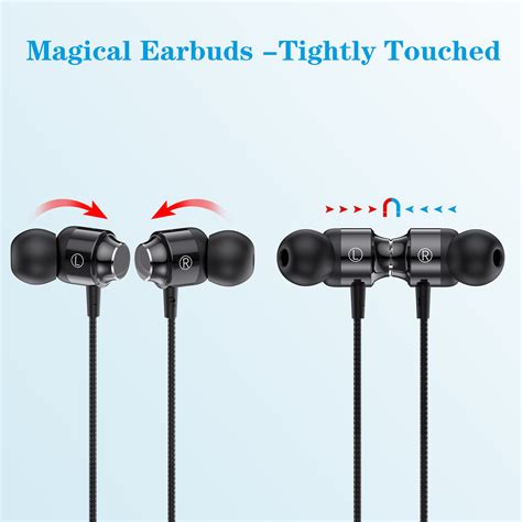 Earphones Wired In Ear Headphones With Pure Sound And Powerful Bass