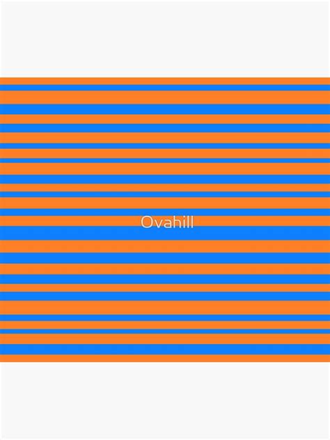 "Orange blue contrast" Sticker by Ovahill | Redbubble