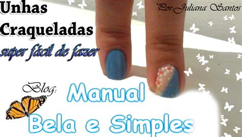 Unhas Decoradas Craqueladas Com Florzinha