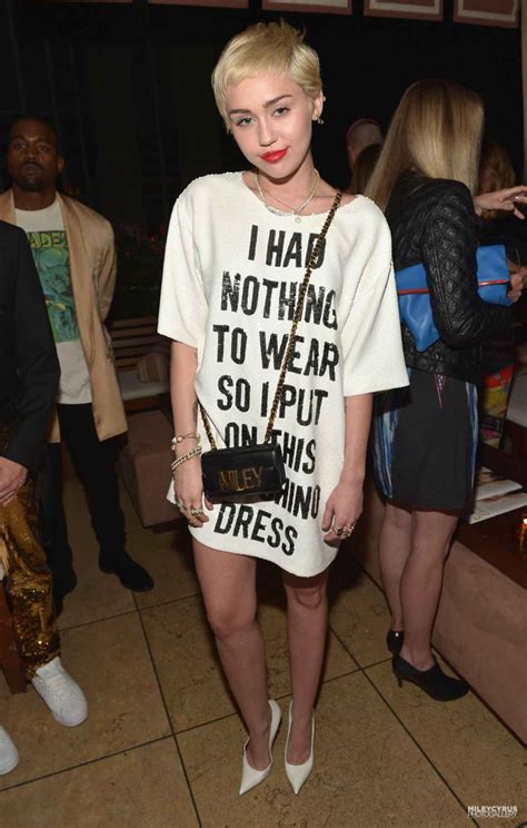 Miley Cyrus The Daily Front Row Fashion Los Angeles Awards Show