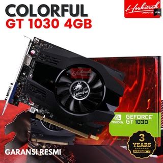 Jual VGA COLORFUL GT 1030 4G V GDDR4 HDMI NVIDIA GeForce GT 1030 4GB