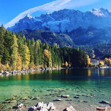 Eibsee Bei Garmisch Partenkirchen An Der Zugspitze Natural Landmarks