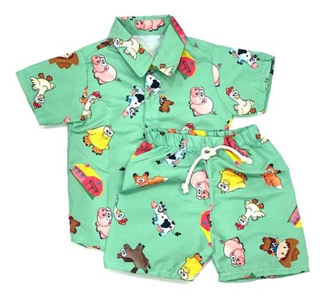 Roupa Mauricinho Conjunto Infantil Tem Tico Menino Parcelamento