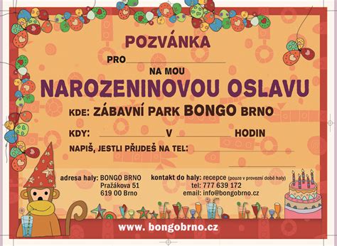 Oslavy Narozenin Toboga Bongo Brno