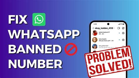 Whatsapp Banned My Number Solution How To Unban Whatsapp Number Youtube