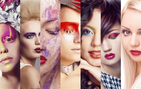 Beauty Collage Faces Of Women Fashion Photo Stock Photo By ©margo