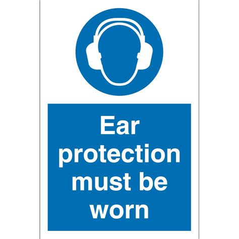 Ear Protection Must Be Worn Signs From Key Signs Uk