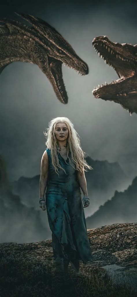 1125x2436 Emilia Clarke House Of The Dragon Iphone XS,Iphone 10,Iphone ...