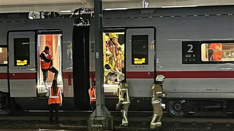 Bahnhof Siegburg Bonn Ice Nach Feuer Geräumt Hunderte Betroffen