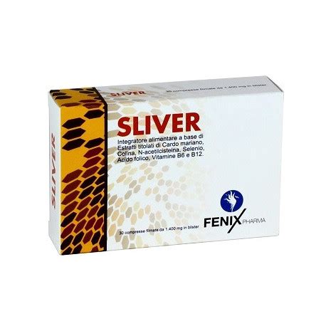 Fenix Pharma Sliver Compresse Integratore Di Cardo Mariano Para