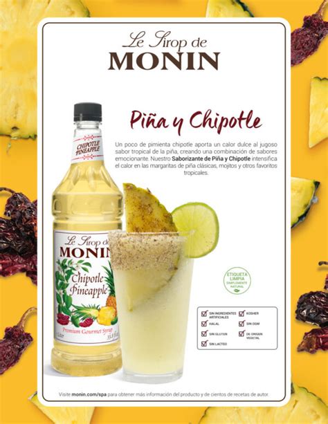 Saborizante Monin Chipotle Pineapple Monin