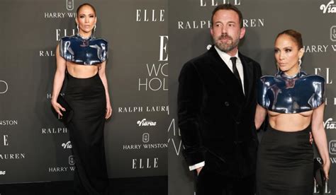 Jennifer Lopez Shines In Grace Ling Breastplate At Elle’s Women In Hollywood Celebration 2023