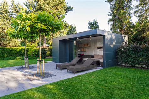 Exklusives Cube Design Garten Und Poolhaus In M Nchen Erf Llt Alle