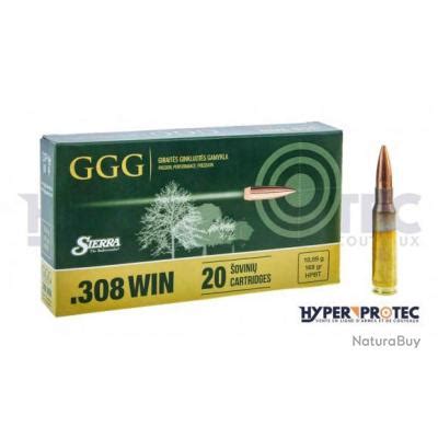 Munition 308 GGG HPBT Balles Calibre 308 Winchester 10771462