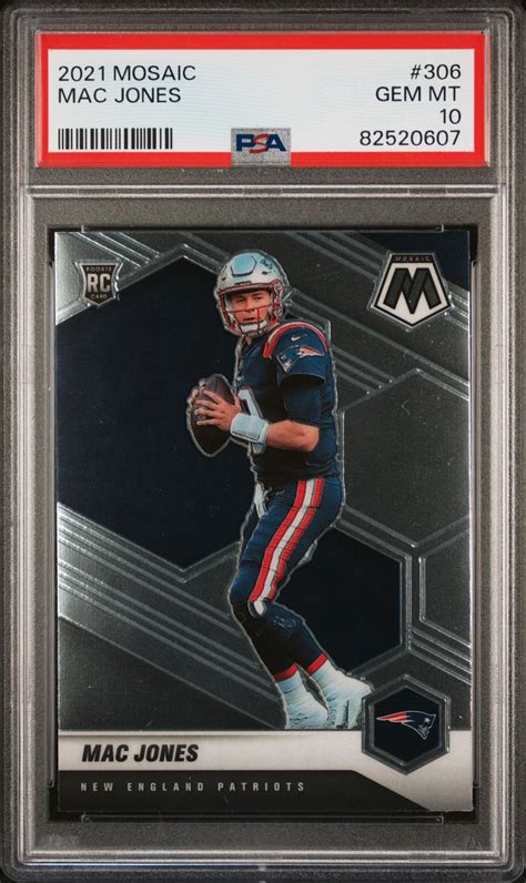 Panini Mosaic Mac Jones Psa Myslabs