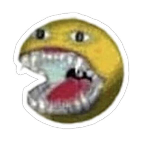 Cursed Emoji Xok Sticker By Donut4490 In 2021 Emoji Funny Memes