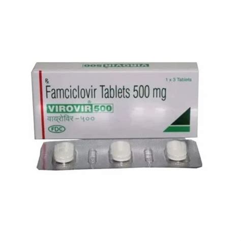 Famciclovir Mg Tablets At Rs Unit Famciclovir Tablet In