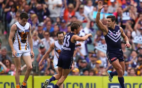 Video Fremantle Dockers V Hawthorn Hawks Afl Full Match Highlights