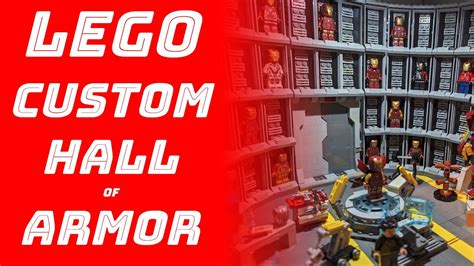 Lego Iron Man Hall Of Armor Moc Youtube