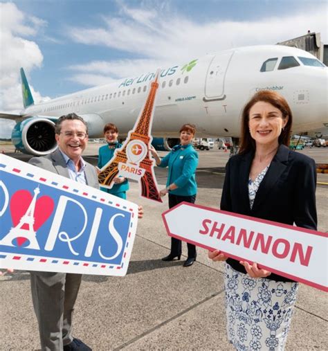 New Paris Shannon Airport Service Announced With Aer Lingus