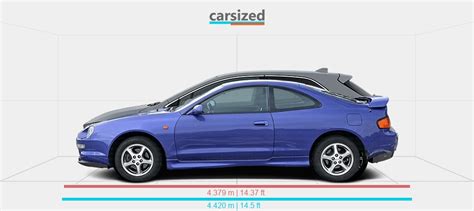 Dimensions Toyota Celica 1993 1999 Vs Toyota Corolla 2018 Present