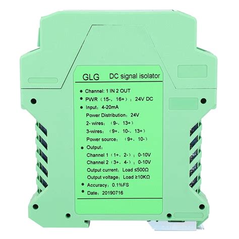 Dc Signal Isolator Plc Detect Signal Conditioner Ma Module Signal