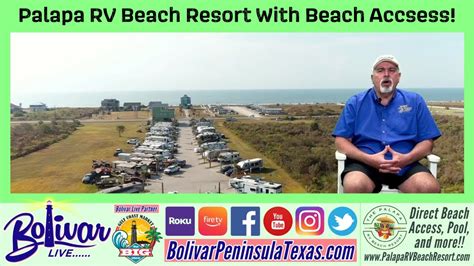 Palapa Rv Beach Resort With Beach Accsess Youtube