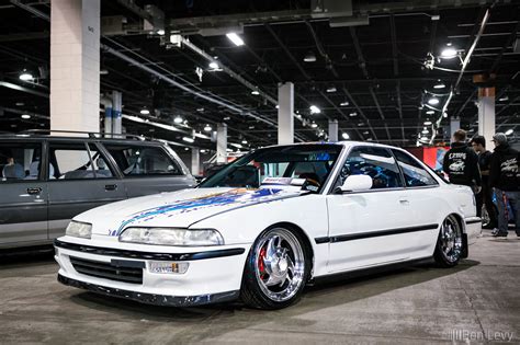 White Acura Integra At Tuner Galleria Benlevy