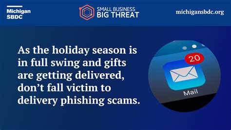 Delivery Phishing Scams Michigan Sbdc