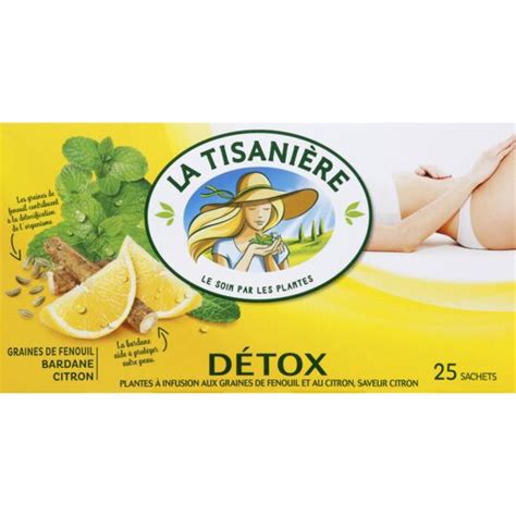 Infusion D Tox La Tisaniere La Boite De Sachets G Prix