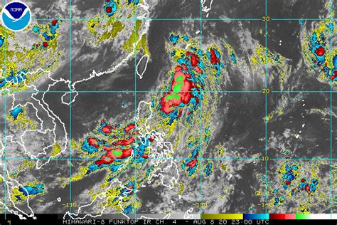 Enteng Strengthens Into Tropical Storm