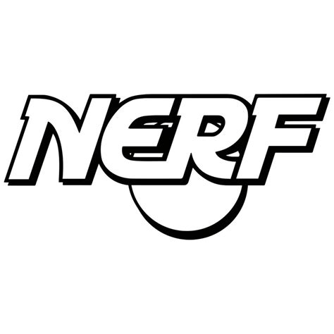 Retro Nerf Logo Decal - Etsy