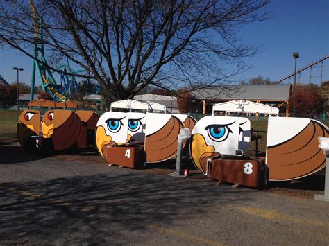 Dorney Park On Twitter The Eagles Have Landed Carriages For The All