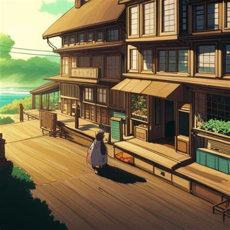 Studio Ghibli, Anime Key Visual, by Makoto Shinkai, Deep Color ...