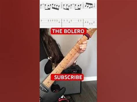 The Bolero #shorts #guitarlesson #guitarcover #bolero #memes #metal # ...