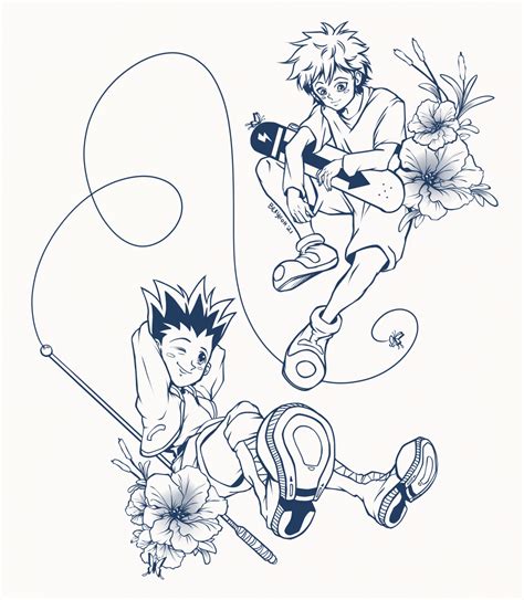 Share More Than Gon Killua Tattoo Best In Cdgdbentre