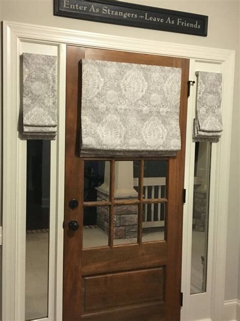 Custom Made Flat Front Roman Shade Window Treatments For Your Etsy