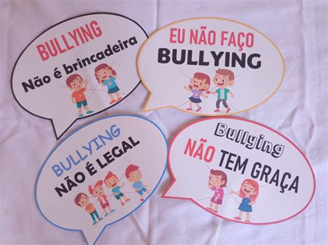 Atividades Sobre Bullings Para Imprimir Educação Infantil