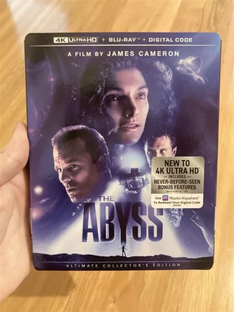 THE ABYSS 4K UHD Blu Rays 3 Disc James Cameron IMPORT NEW 39 77