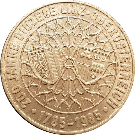 Österreich 20 Schilling 1993 Diözese Linz 4 90