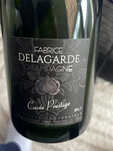 Fabrice Delagarde Cuvée Prestige Brut Champagne Vivino Australia