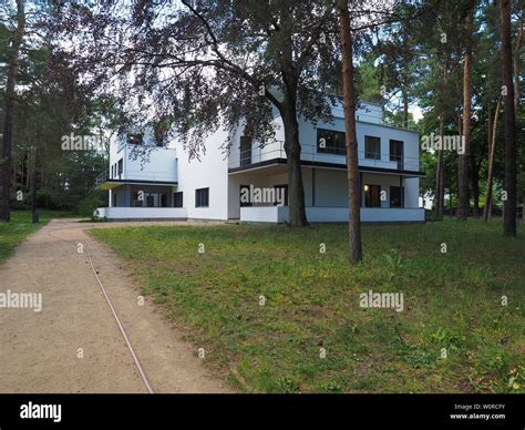 Dessau Germany Circa June Bauhaus Masters Houses Designed In