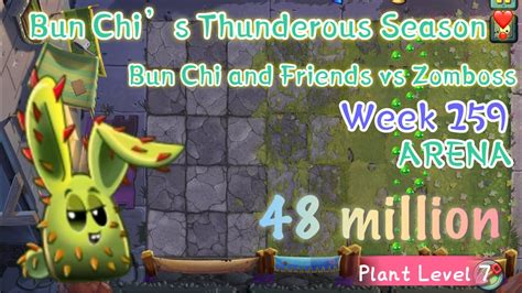 Plant Vs Zombies Arena Bun Chi And Friends Vs Zomboss Million