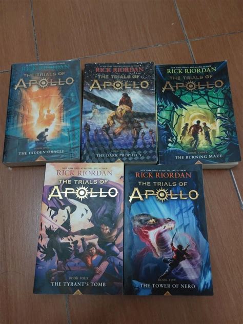 The Trials Of Apollo By Rick Riordan Complete Set Hobbies Toys