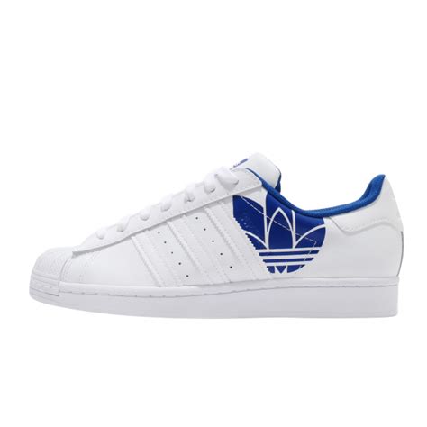 adidas Superstar Cloud White Royal Blue FY2826 - KicksOnFire.com