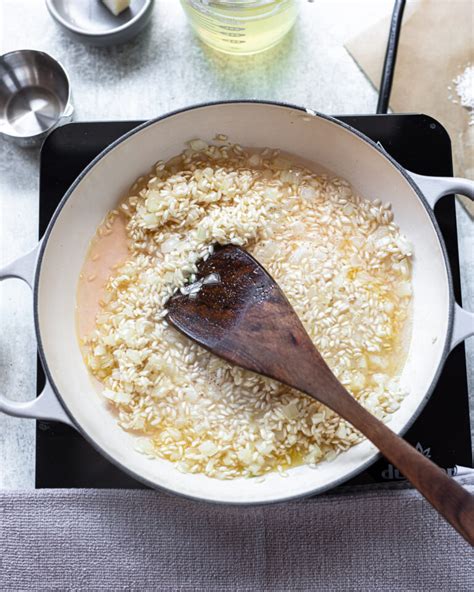 Arborio Rice Risotto with Parmesan Cheese - Familystyle Food