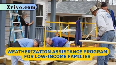 Weatherization Assistance Program For Low Income Families