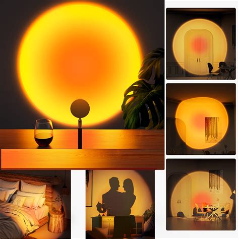 Best Sunset Lamp 180 Degree Rotated Sunset Lamp Rainbow Etsy